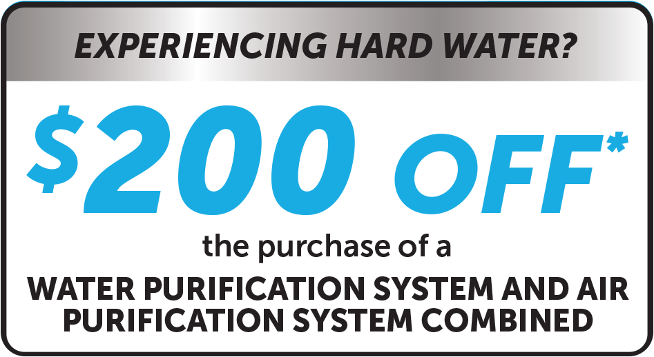$200 Off Purchase of Water Purification System