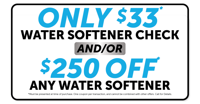 $250 Off any Water Softener