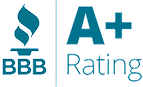BBB A+ Rating logo.